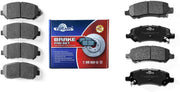 Front & Rear Ceramic Brake Pads D1640,D1647 for DODGE DART 2013/2014/2015//2016 All Models
