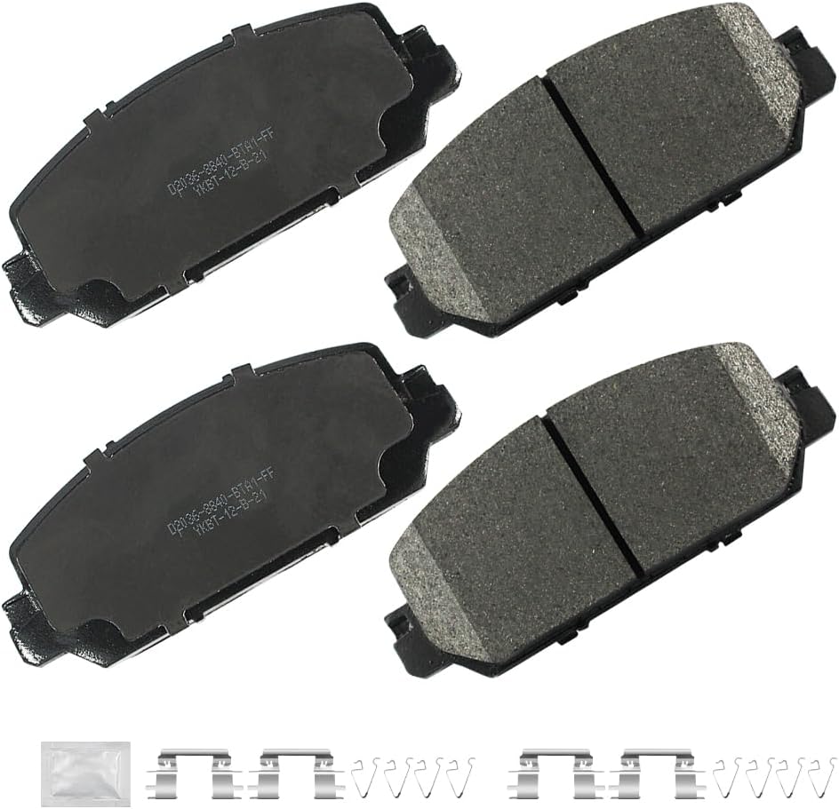 Brake Replacement for 2017 2018 2019 Honda CR-V Brake Pads Are Works Great,Right Dimensions by DOT Certified Mechanic Reviewed!