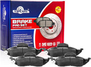 Brake Replacement for 1998-2003 MERCEDES BENZ ML320 2003 2004 2005 MERCEDES BENZ ML350 Brake Pads Are Right Dimensions by DOT Certified Mechanic Reviewed!