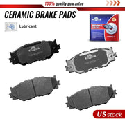Vehicle Brake Pad for 2014 2015 Lexu IS250 Brake Pads Are Works Great,Right Dimensions by DOT Certified Mechanic Reviewed!