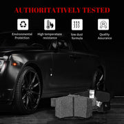 Front and Rear Ceramic Disc Brake Pads Set Replacement for Hon-da Cr-V 2005-2006, Cr-V 2012 2013 2014 2015 2016 Fwd