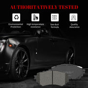Ceramic Disc Brake Pads Set Front and Rear for MAZDA 6 2014-2015