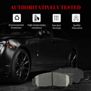 Ceramic Disc Brake Pads Set Front Replacement for Honda Civic 2012 Gx/Civic 2013-2014 Natural Gas