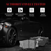 Ceramic Disc Brake Pads Set Rear for Toyota Camry 2007-2011/ Avalon 2008 2009 2010 2011 2012 2013 2014 2015-2018/ Rav4 2016-2017 Le, for LEXUS HS250H 2010-2012/ ES300h 2013-2018/ ES350 2007-2018