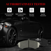 Front and Rear Ceramic Disc Brake Pads Set Replacement for Hyundai Elantra 4-Wheel Disc 2002 2003 2004 2005