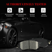 Front and Rear Ceramic Disc Brake Pads Set Replacement for Scion Fr-S, for Subaru Impreza Brz Forester Legacy Outback Crosstrek Xv Crosstrek