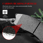 Ceramic Disc Brake Pads Set Front for Ford Police Interceptor Sedan Utility 2013-2019/ Special Service Police Sedan 2014-2017/ Taurus 2013 2014 2015 2016 2017 2018 2019 Sho, for Lincoln Mks 2013-2016