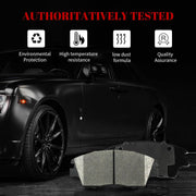 Ceramic Disc Brake Pads Set Front and Rear for Hyundai Elantra 2017 - 2020 1.6L