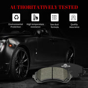 Front and Rear Ceramic Disc Brake Pads Set Replacement for Toyota Highlander 2004 2005 2006 2007