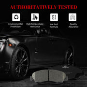 Front and Rear Ceramic Disc Brake Pads Set Replacement for Honda Civic 2012 2013 2014 2015