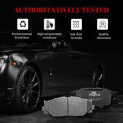 Front and Rear Ceramic Disc Brake Pads Set Replacement for Lexus IS250 2006 2007 2008 2009 2010 2011 2012 2013