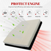 Engine Air Filter Automotive for My Car for Chrysler Pacifica 2017 2018 2019 2020 2021 2022 2023 V6 3.6L Flex Gas/Voyager 2020-2023 V6 3.6L Gas