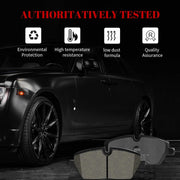 Ceramic Disc Brake Pads Set Front and Rear Replacement for Mini Cooper 2007 2008 2009 2010 2011 2012 2013 2014 2015 w/ 280.0 mm Front Rotors