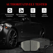 Ceramic Disc Brake Pads Set Front and Rear Replacement for Buick Lacrosse 2017-2019/ Regal Sportback 2020/ Regal Tourx 2018-2020, for Chevry Equinox 2018-2020, for Gmc Terrain 2018-2020