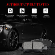 Ceramic Disc Brake Pads Set Rear for Toyota Corolla 2009-2014