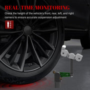 Air Suspension Rear Left Height Sensors, Ride Headlight Level Sensor for Audi A3 Q3 RS3 S3/ TT Quattro/TT RS Quattro/TTS Quattro Parts# 5Q0512521G