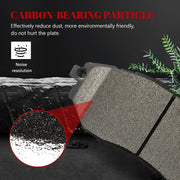 Ceramic Disc Brake Pads Set Front and Rear Replacement for Subaru B9 Tribeca 2006-2007/ Tribeca 2008 2009 2010 2011 2012 2013 2014/ Forester 2014 2015 2016 2017 2018/ Legacy Outback 2010-2014