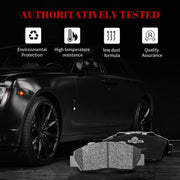 Front and Rear Ceramic Disc Brake Pads Set Replacement for Hon-da Odyssey 1995-1998, for Isuzu Oasis 1996-1999, for Acura Legend 1991 1992 1993 1994 1995 Rl 1996 1997 1998