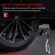 Air Suspension Front Left Height Sensors, Ride Headlight Level Sensor for Audi A3 S3 2015-2019/ A3 Quattro 2015-2019/ A3 Sportback e-tron 2016 2017 2018/ Q3 2019-2020/ RS3 2019 Parts# 5Q0412521C