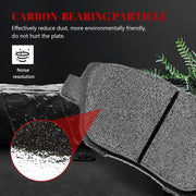 Front and Rear Ceramic Disc Brake Pads Set Replacement for Kia Optima 2013 2014 2015 2.4L/ Optima 2016 Hybrid Ex/Hybrid Lx/Hybrid Ex Premium/Hybrid (Electric Parking Brake)