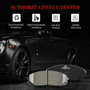 Ceramic Disc Brake Pads Set Front and Rear Replacement for Kia Sedona 2015 2016 2017 2018 2019