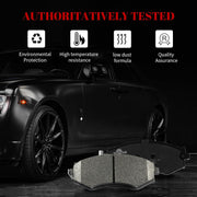 Front and Rear Ceramic Disc Brake Pads Set Replacement for Hyundai Sonata 1999 2000 2001 2002 2003 2004, for Kia Magentis/Optima 2001-2002