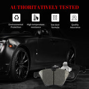 Front and Rear Ceramic Disc Brake Pads Set Replacement for Bmw 525i 530i Automatic Transmission/ 525xi/ 528i/ 528i Xdrive/ 528xi/ 530i/ 530xi/ 535i Xdrive/ 535xi/ M3