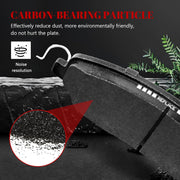 Front and Rear Ceramic Disc Brake Pads Set Replacement for Avanti Avanti 2005-2007, for Ford Mustang 2005 2006 2007 2008 2009 2010