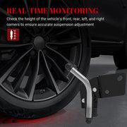 Air Suspension Front Left Height Sensors, Ride Headlight Level Sensor for Dodge Durango 2011-2015, for Jeep Grand Cherokee 2011 2012 20013 2014 2015 Parts# RH-3712