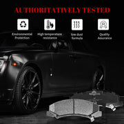 Front and Rear Ceramic Disc Brake Pads Set Replacement for 2006 2007 2008 2009 2010 Chevy Impala 2006-2007 Monte Carlo 2008-2009 Bui-ck Allure Lacrosse