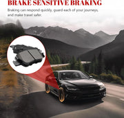 Ceramic Disc Brake Pads Set Rear for Toyota Corolla 2009-2014