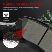 Ceramic Disc Brake Pads Set Front and Rear Replacement for Lexus 2019 2020 2021 2022 2023 2024 2025 Es300H/ Es250 Ux200 Ux250H Ux300H, for Toyota Avalon C-Hr Camry Corolla Rav4