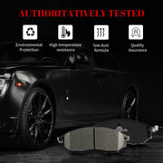 Front and Rear Ceramic Disc Brake Pads Set Replacement for Nissan Murano 2011 2012 2013 2014