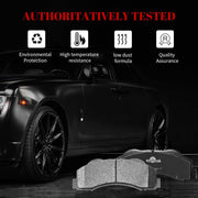 Front and Rear Ceramic Disc Brake Pads Set Replacement for 2011 2012 2013 2014 2015 2016 2017 2018 2019 2020 F-150