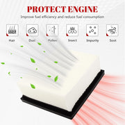 Engine Air Filter Automotive for Ford Fiesta 2014-2017 L3 1.0L/ Fiesta 2011 2012 2013 2014 2015 2016 2017 2018 2019 L4 1.6L