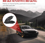 Front and Rear Ceramic Disc Brake Pads Set Replacement for Avanti Avanti 2005-2007, for Ford Mustang 2005 2006 2007 2008 2009 2010