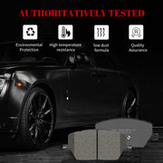 Ceramic Disc Brake Pads Set Front and Rear for Jeep Renegade 2015-2022, for Fiat 500X 2016-2020