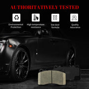 Front and Rear Ceramic Disc Brake Pads Set Replacement for Buick Regal 2013 2015 2016, for Saab 9-5 2011
