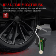 Air Suspension Front Left Height Sensors, Ride Headlight Level Sensor for Audi A6/ A6 Quattro 2006 2007 2008 2009 2010 2011 Parts# 4F0941285B