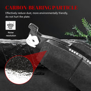 Front and Rear Ceramic Disc Brake Pads Set Replacement for Mercedes Benz Ml320 1998 1999 2000 2001 2002 2003 /Ml350 2003 2004 2005 / Ml430 1999 Built After 11/98