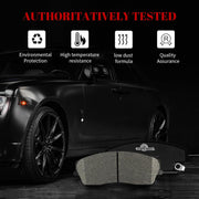 Front and Rear Ceramic Disc Brake Pads Set Replacement for Dodge Magnum 2005-2008/ Charger 2006 2007 208 2009 2010