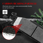 Front and Rear Ceramic Disc Brake Pads Set Replacement for 2009 2010 2011 2012 2013 2014 2015 2016 2017 2018 2019 Flex 2011-2019 Explorer 2010-2019 Taurus 2009-2019 Lincoln Mks
