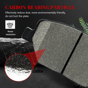 Front and Rear Ceramic Disc Brake Pads Set Replacement for Buick Envision 2016 2017 2018 2019 2020