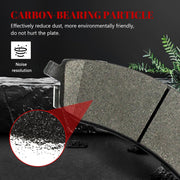 Front and Rear Ceramic Disc Brake Pads Set Replacement for Cadillac CTS 2006-2007 STS 2005-2008 SRX 2004-2009