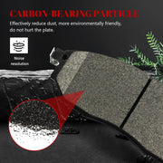 Front and Rear Ceramic Disc Brake Pads Set Replacement for Nissan Murano 2011 2012 2013 2014