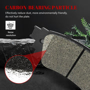 Ceramic Disc Brake Pads Set Front and Rear Replacement for Lexus Nx200T 2015 2016 2017/ Nx300 2018 2019-2021/ Nx300H 2015-2021, for Toyota Avalon 2020-2021 Trd/Camry 2020 2021 2022 2023 Trd