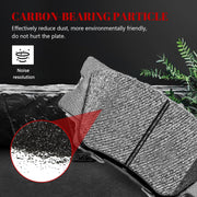Front and Rear Ceramic Disc Brake Pads Set Replacement for 2010 2011 2012 Lexus Hs250h 2013-2018 Rav4 Le 2006-2012 Rav4 2.4L & 2.5L Engines Without 3rd Row Seats