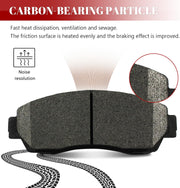 Ceramic Disc Brake Pads Set Front and Rear Replacement for Acura Rdx 2019 2020 2021