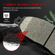 Front and Rear Ceramic Disc Brake Pads Set Replacement for Nissan Murano 2013-2021 2022/ Pathfinder 2013 2014 2015 2016 2017 2018 2019 2020,for Infiniti Jx35 2013