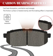 Ceramic Disc Brake Pads Set Front and Rear Replacement for Scion Fr-S Brz 2013 2014 2015 2016, for Toyota 86 2017-2018/6 2019 Base, Gt/ 86 2020 Base, Gt, Not for Brembo Brakes